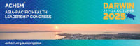Asia-Pacific Health Leadership Congress Perth 2026