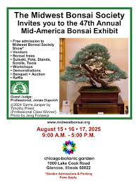 Annual Mid-America Bonsai Exhibition Glencoe 2026