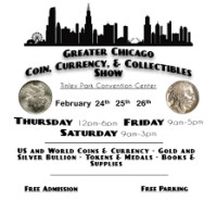 Greater Coin & Currency Show Chicago 2026