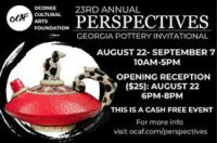 Annual Perspectives: Georgia Pottery Invitational Watkinsville 2026