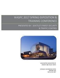 WASPC Spring Exposition and Training Conference Spokane 2027